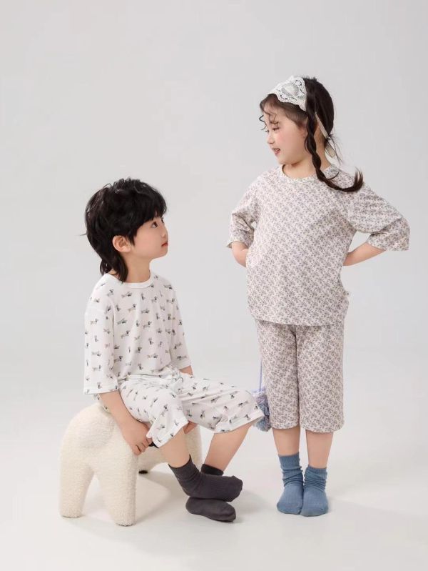 冰蠶絲居家服-碎花系列 