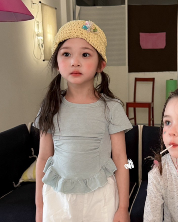 辣辣貼身花邊收腰棉Ｔ(超可愛) 