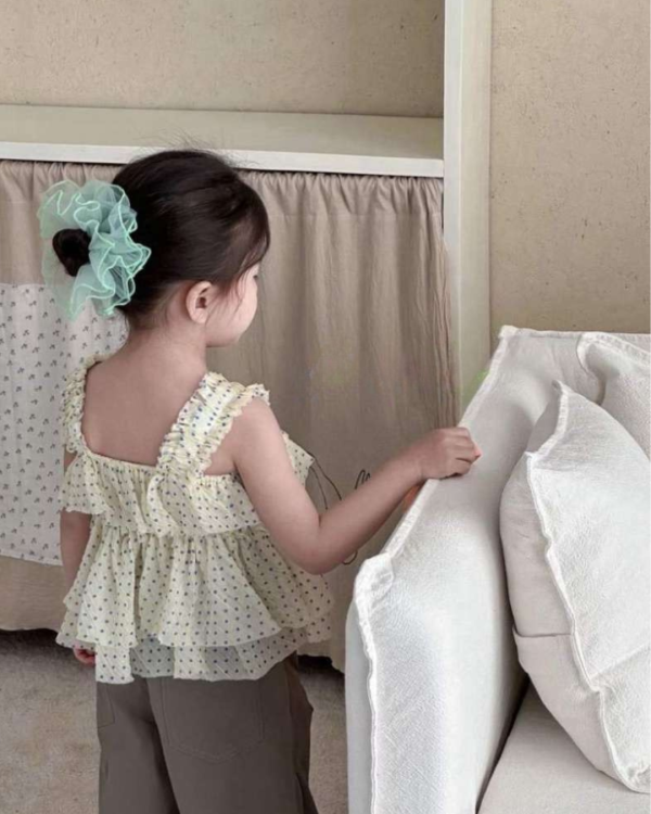 海島風渡假波點背心 