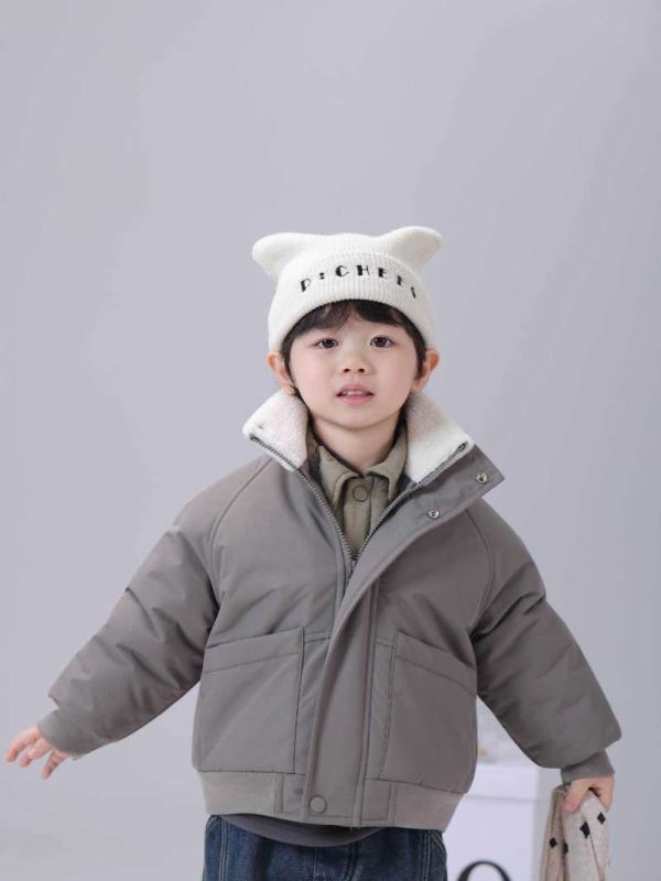 質感防風保暖刷毛拉鍊外套 