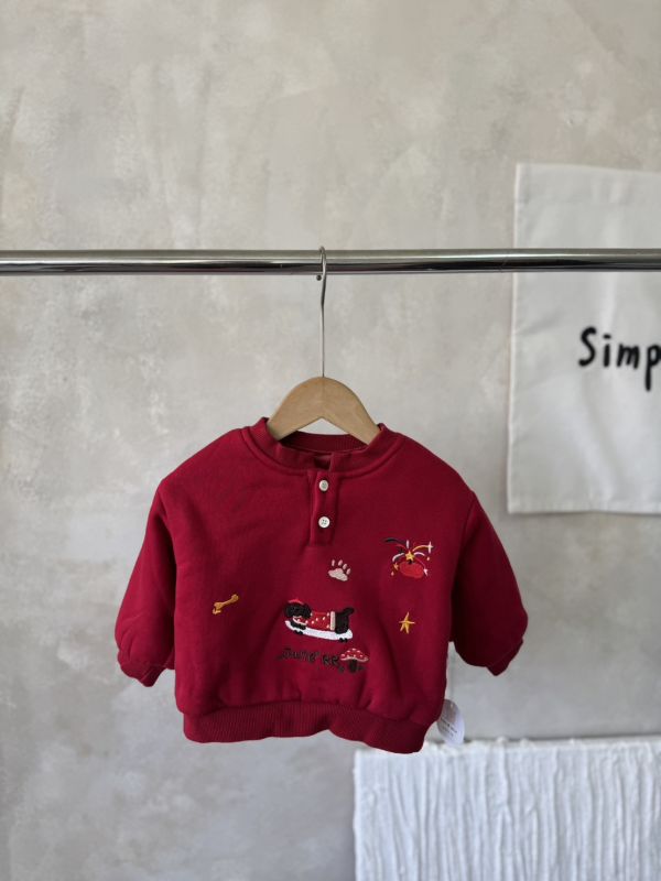 拜年臘腸狗大學T 