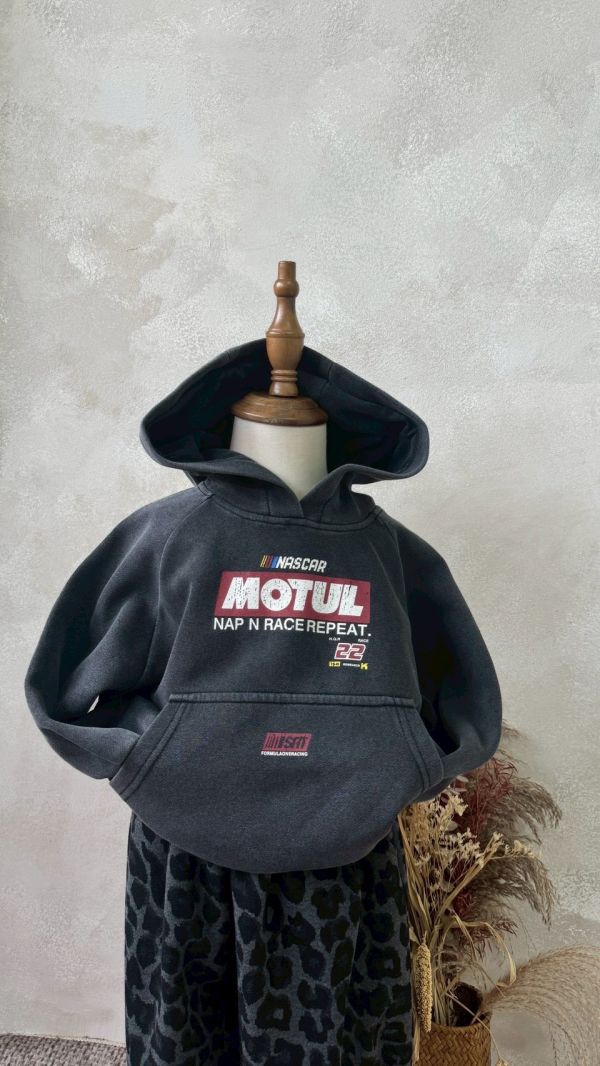 Top1. 重磅美式街頭水洗連帽T 