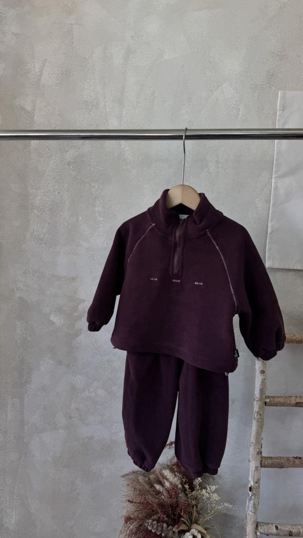 勃根地紅超親膚休閒套裝 