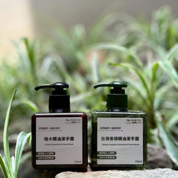 天然清潔｜台灣檜木精油潔手露 250ml 