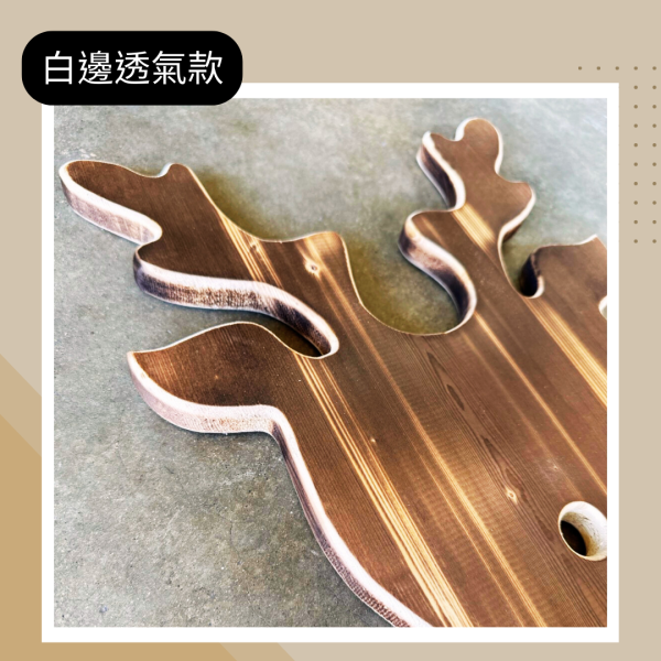 上板資材｜Deer Head II 麋鹿造型實木板 
