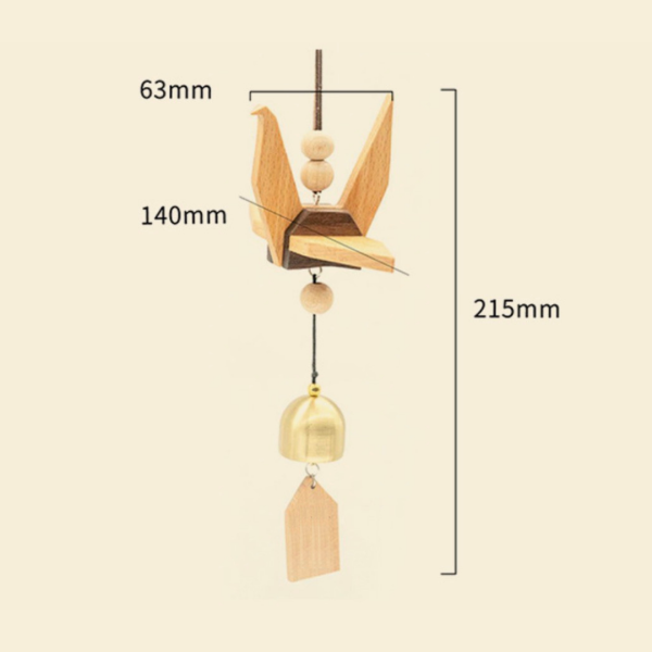 木作DIY｜祈願千紙鶴(木風鈴)DIY材料包 