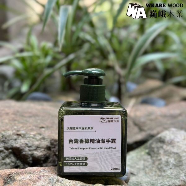 天然清潔｜台灣香樟精油潔手露 250ml 