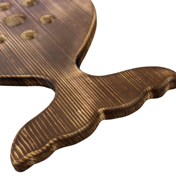 上板資材｜鯨魚造型實木板 