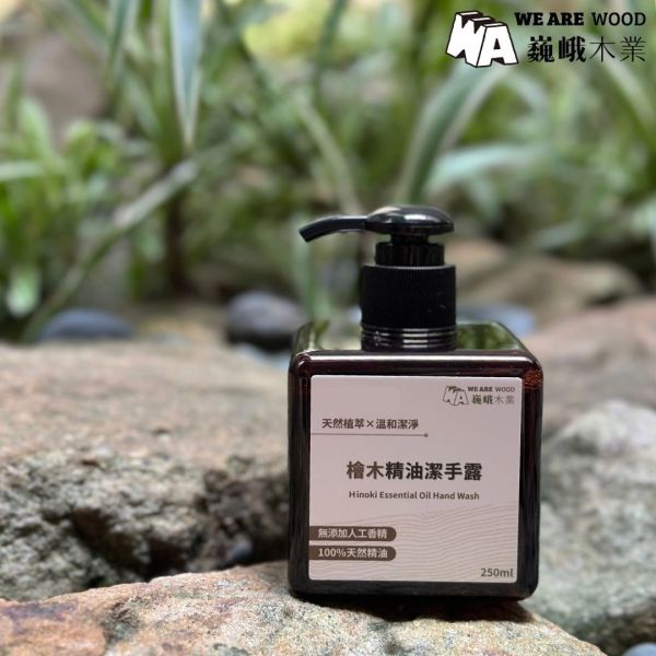 天然清潔｜台灣檜木精油潔手露 250ml 