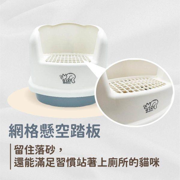 松木砂專用貓砂盆+2.4公斤松木砂2入 貓砂盆,松木砂貓砂盆,雙層貓砂盆,防濺砂貓砂盆,貓便盆