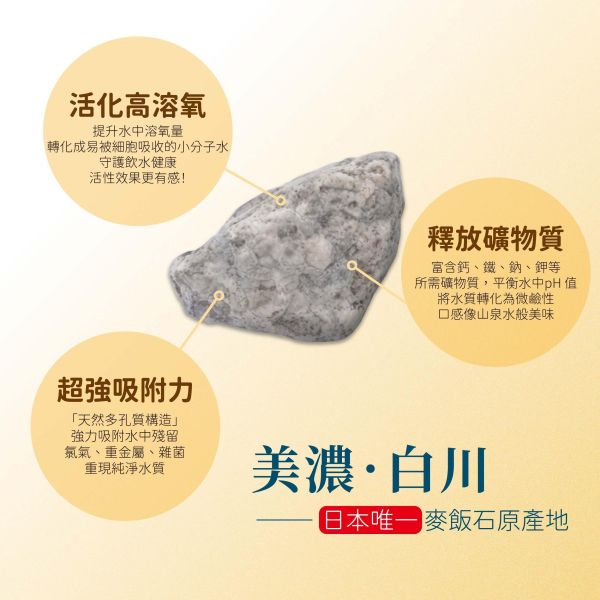 寵物用淨水麥飯石 