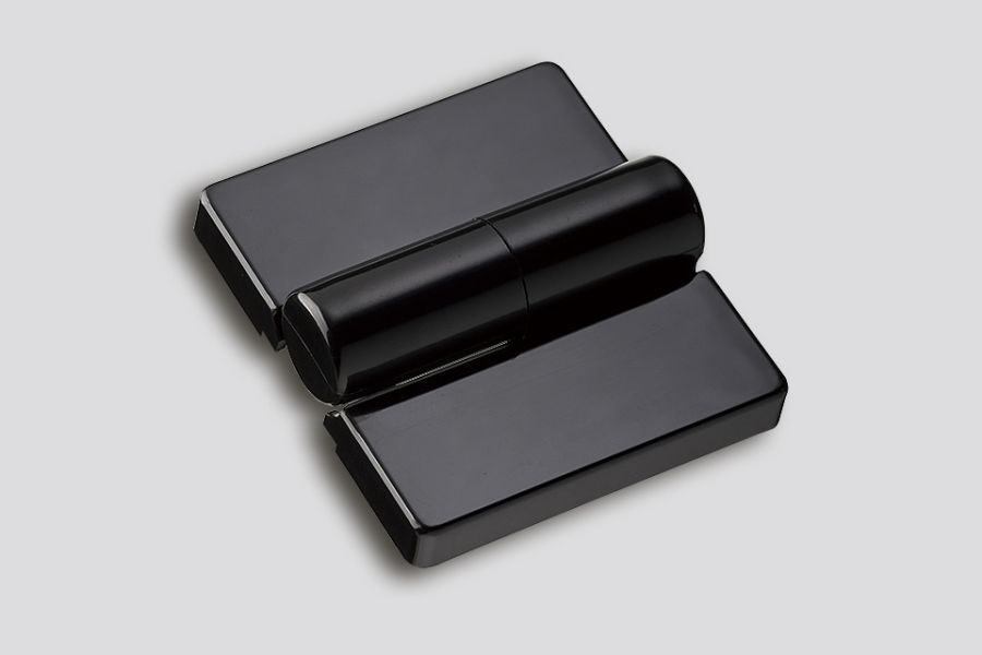 尼龍鉸鍊(黑) 平貼式  (3片式) 