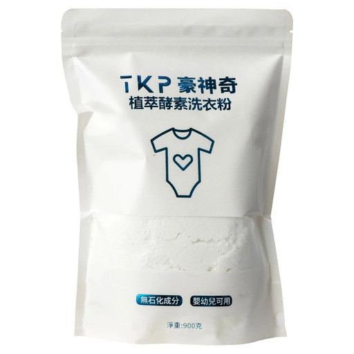 【TKP植萃酵素】淨透洗衣粉(補充包900g) 