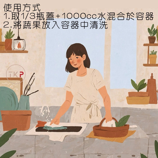 【TKP植萃酵素】蔬果、奶瓶、奶嘴潔淨粉(瓶裝500g) 