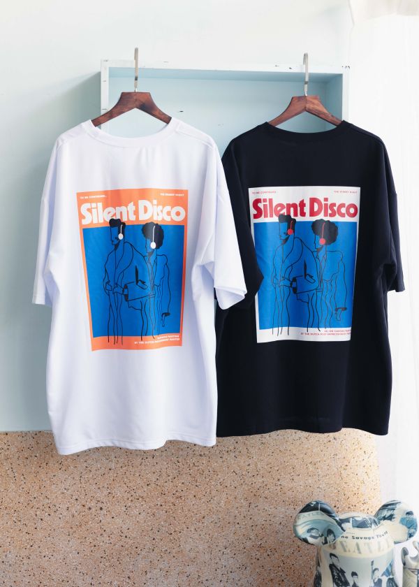 Disco印花短袖上衣 