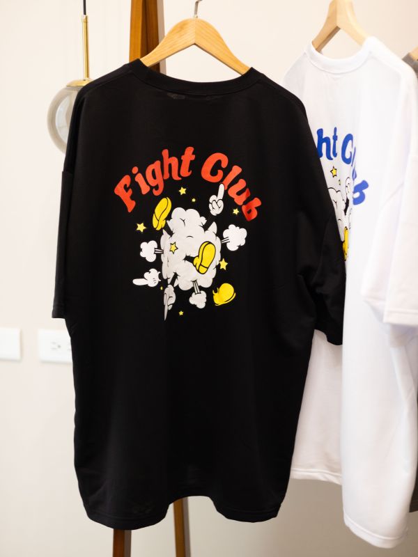 Fight club印花短袖上衣 