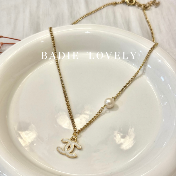 Chanel白色戀人項鍊 