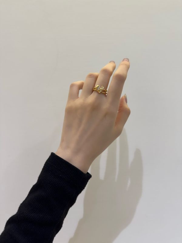 Célyn｜鋯石愛心戒指 