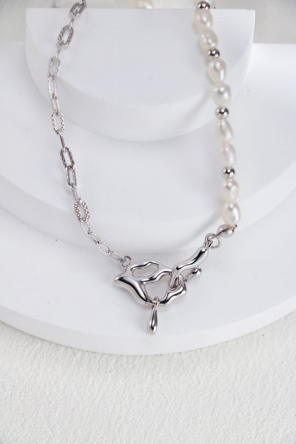 Velora｜晨霧黎明珍珠項鍊 