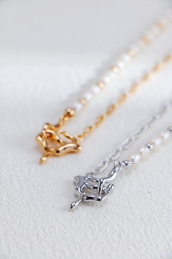 Velora｜晨霧黎明珍珠項鍊 