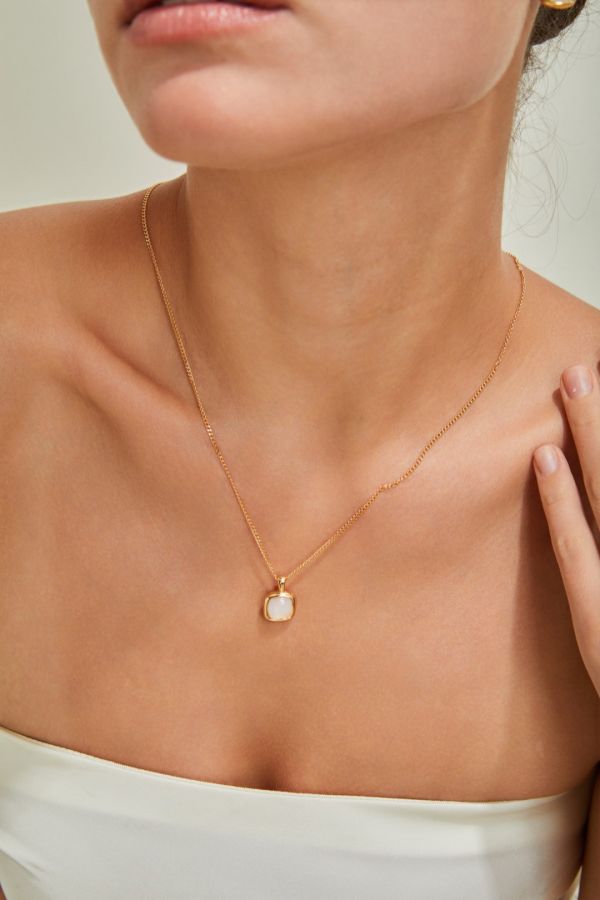 Mirel｜有序白貝項鍊 