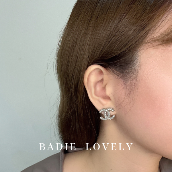 Chanel銀色珍珠耳環 Chanel銀色珍珠耳環