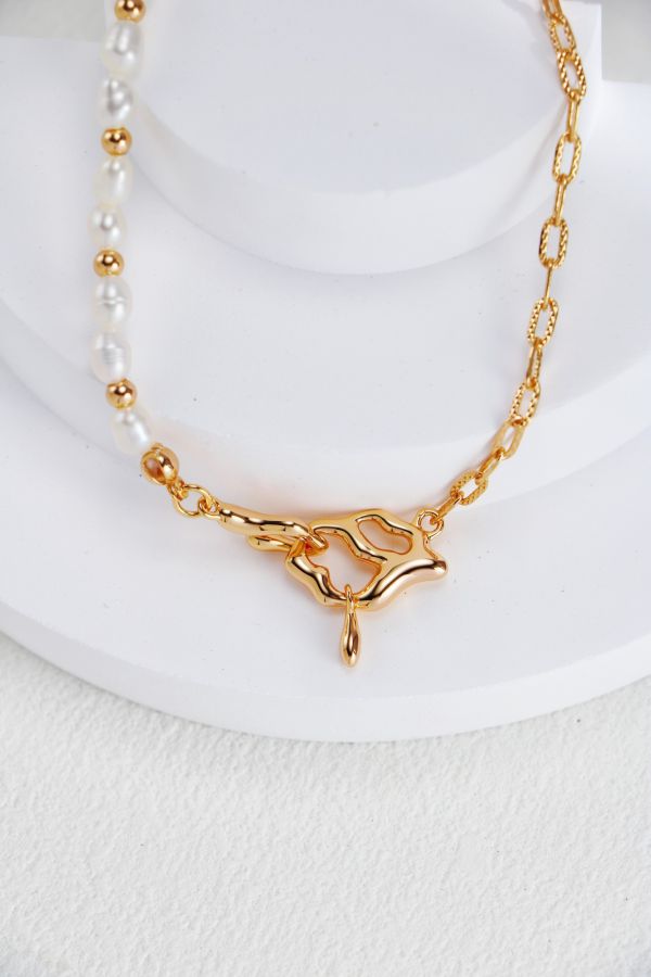 Velora｜晨霧黎明珍珠項鍊 