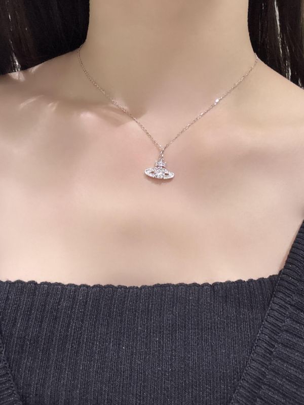 星球白鑽項鍊 