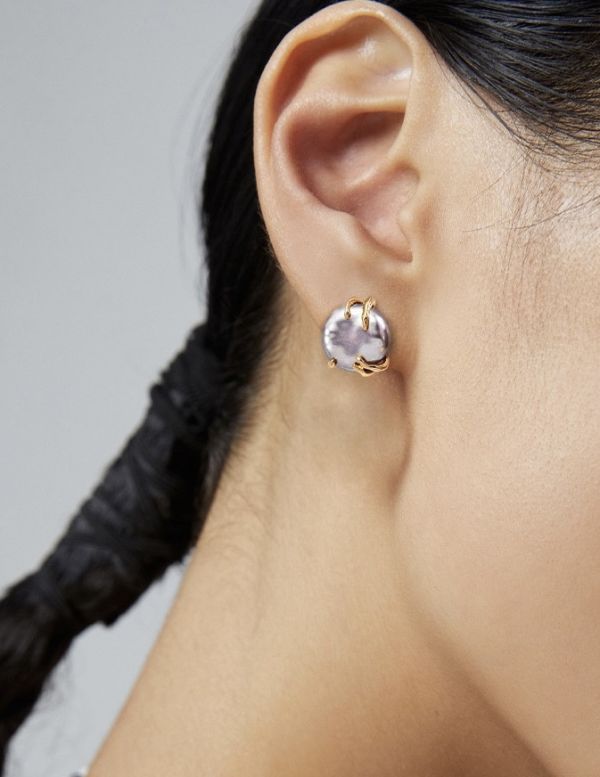 Mirel｜紫夢漫漫項鍊 珍珠項鍊、結繩項鍊、輕奢珍珠飾品、S925銀項鍊