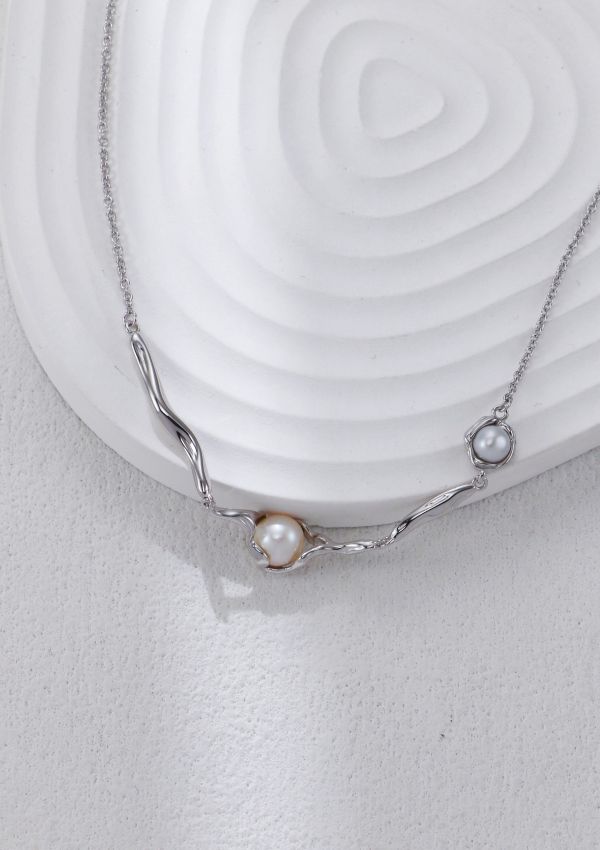 Serpent Pearl 無限蜿蜒珍珠項鍊 