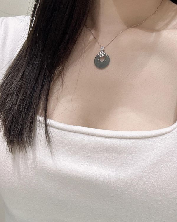 圓滿和田玉項鏈 