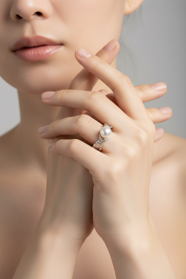 Elyra｜天然珍珠戒指 