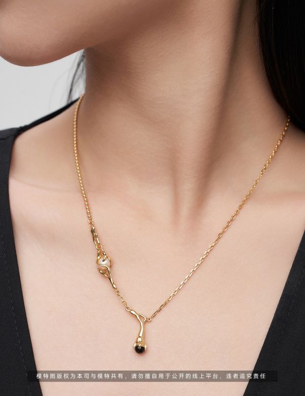 Serein｜黑曜栩光項鍊 