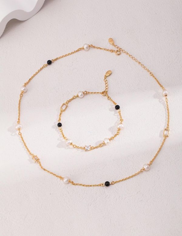 黑馬珍珠手鍊 