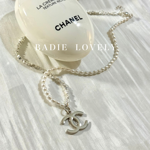 Chanel銀光珍韻項鍊 #chanel #buttons #upcycle #項鍊