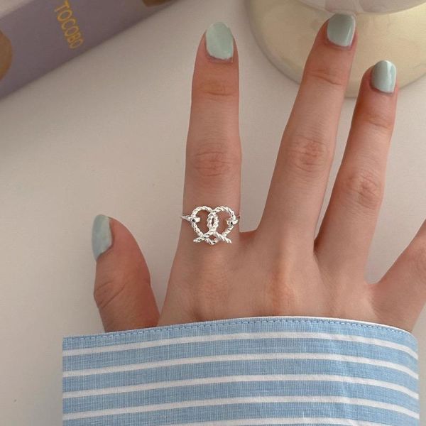 Mirel｜S925純銀麵包戒指 