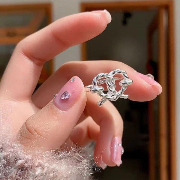 Mirel｜S925純銀麵包戒指 