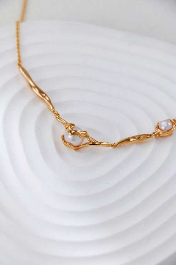 Serpent Pearl 無限蜿蜒珍珠項鍊 