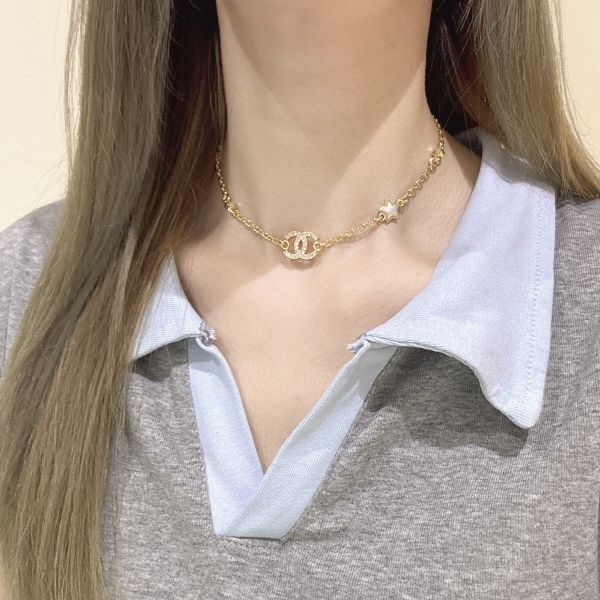 Chanel星鑽頸鏈 