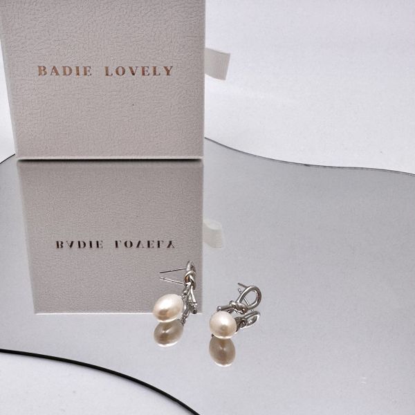 Bow Pearl Earrings｜結心珍珠耳環 