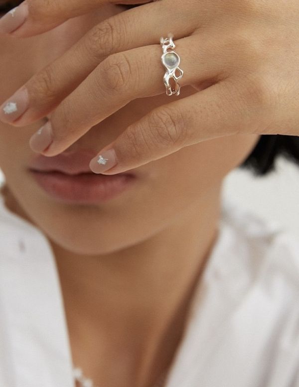 Serein｜月光石戒指 