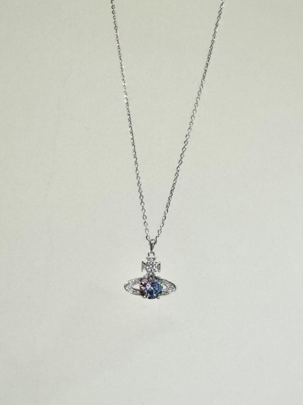 星球爵啟莫桑鑽項鍊 