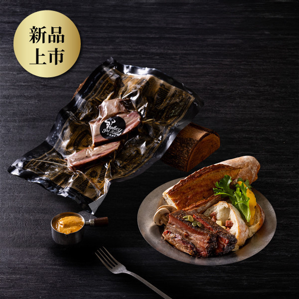 厚切多汁牛胸腹 (200g)｜加熱即食 坑屋煙燻,坑屋,牛排,煙燻牛肉,牛肉,加熱即食牛肉,美式煙燻牛肉,煙燻肉品推薦