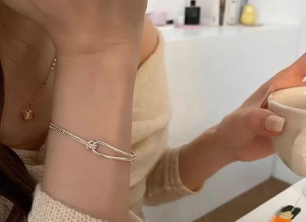 打結純銀手鍊 
