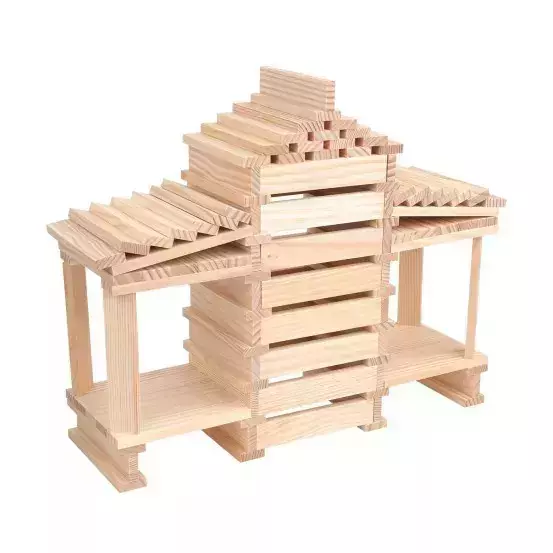 KAPLA |原色 120 BOX (120入)(KAPLA 120片積木盒) KAPLA |原色 120 BOX (120入)(KAPLA 120片積木盒)