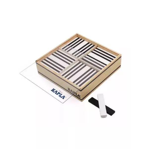 KAPLA |BLACK AND WHITE CASE - 黑白組 (100入) 
