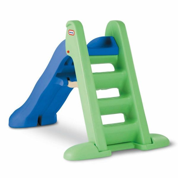little tikes遊戲大滑梯-紅藍｜藍綠 