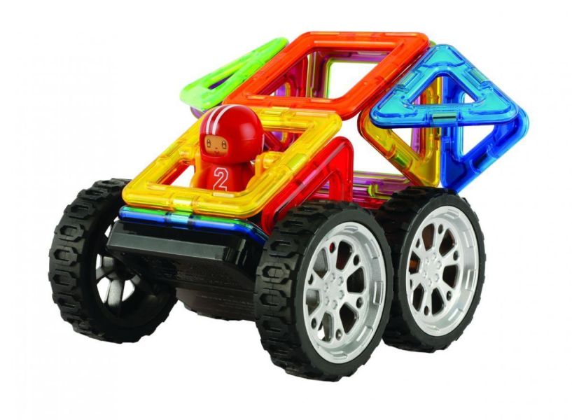 MAGFORMERS磁性建構片-迷你車Plus 