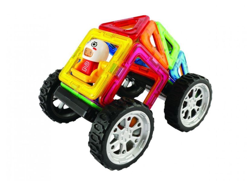 MAGFORMERS磁性建構片-迷你車Plus 