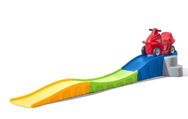 STEP2 波浪車道組(專為幼童設計的車道組)結合軌道與滑梯 